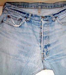 札幌市中央区大通ジーパンの破れ・穴などの修理マイシューズ